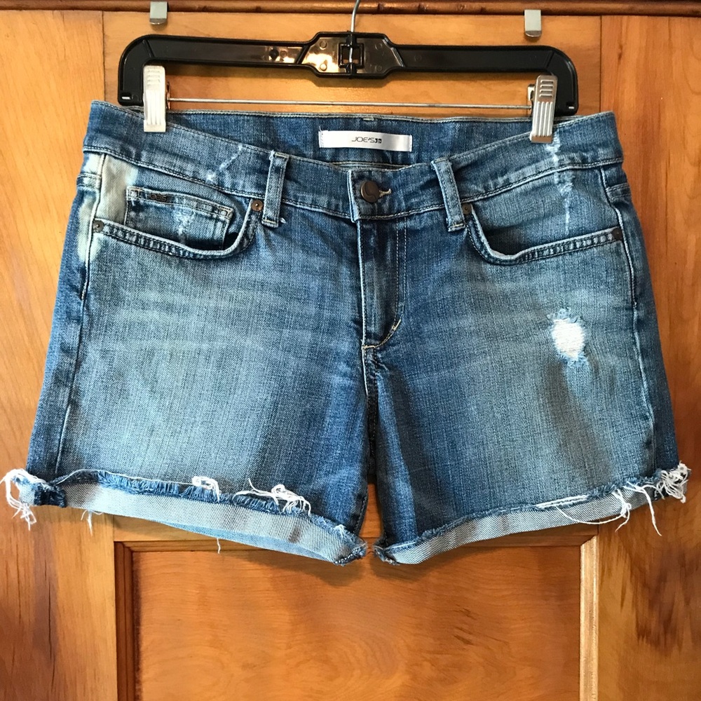 JOE’S, Distressed Denim Shorts, Size 29